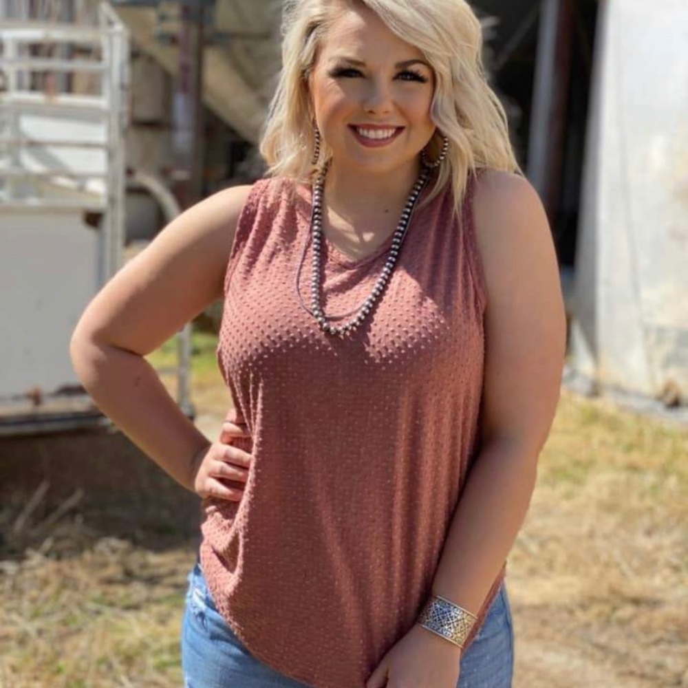 Paprika Dot Tee